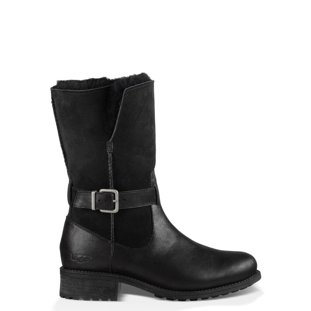 Ugg Pernille Boots Black Womens 10